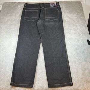 Vintage Phat Farm Jeans Men 40x34 Dark Wash Baggy Relaxed Streetwear Y2K Skater